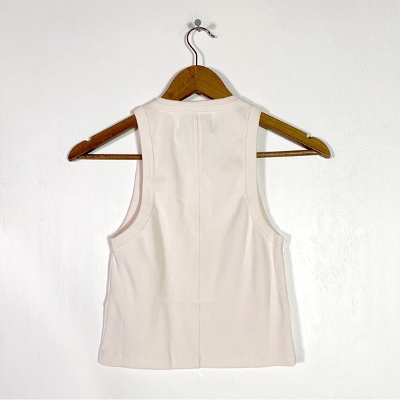 Sold Out NYC The Cropped Not So Basic Tank Cream - Picture 4 of 6